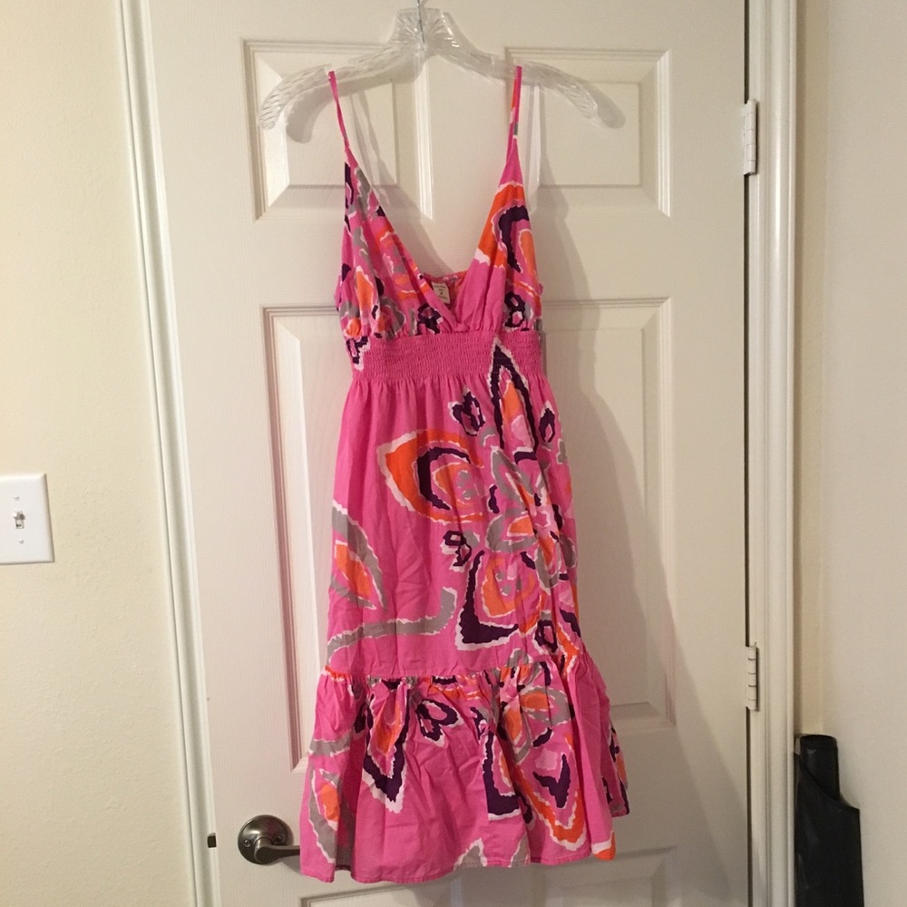 Old Navy pink floral sundress